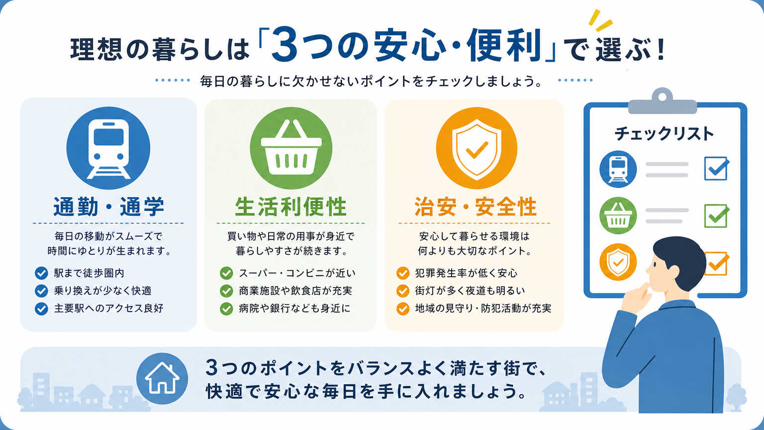 京都のエリア選びで失敗しないためのポイント