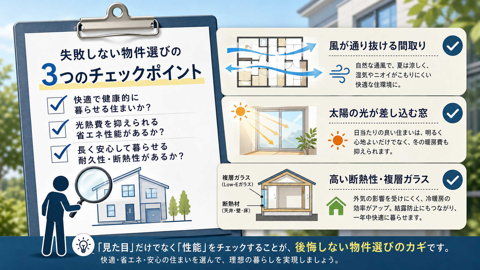 賃貸物件選びで気候対策を叶えるポイント